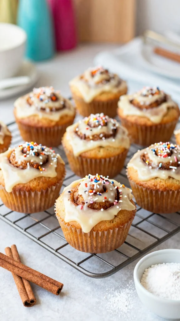 12 No Yeast Cinnamon Rolls Recipes for Quick Homemade Treats Without the Wait - 2. 15-Minute Cinnamon Roll Muffins 1