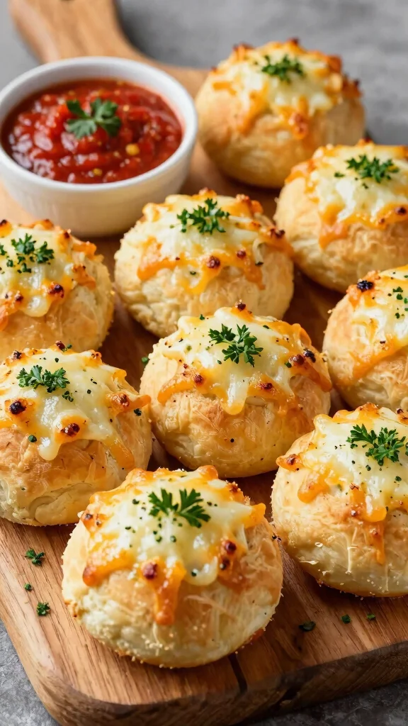 12 No Yeast Dinner Rolls Recipes for Quick Homemade Bread Without Proofing - 11. Cheesy Garlic No Yeast Rolls 1