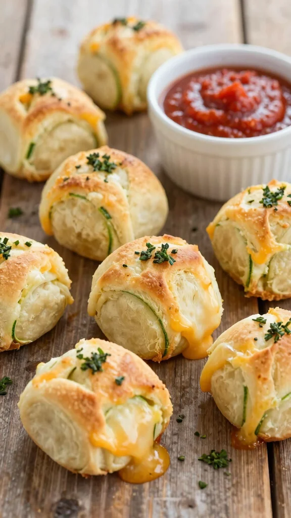 12 No Yeast Dinner Rolls Recipes for Quick Homemade Bread Without Proofing - 6. Zucchini Cheddar Rolls 1