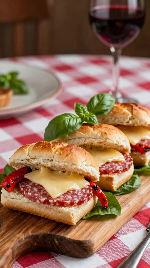 12 Salami Sliders Recipes with Hawaiian Rolls for Savory Party Food and Easy Snacks - 1. Classic Italian Salami Sliders 1
