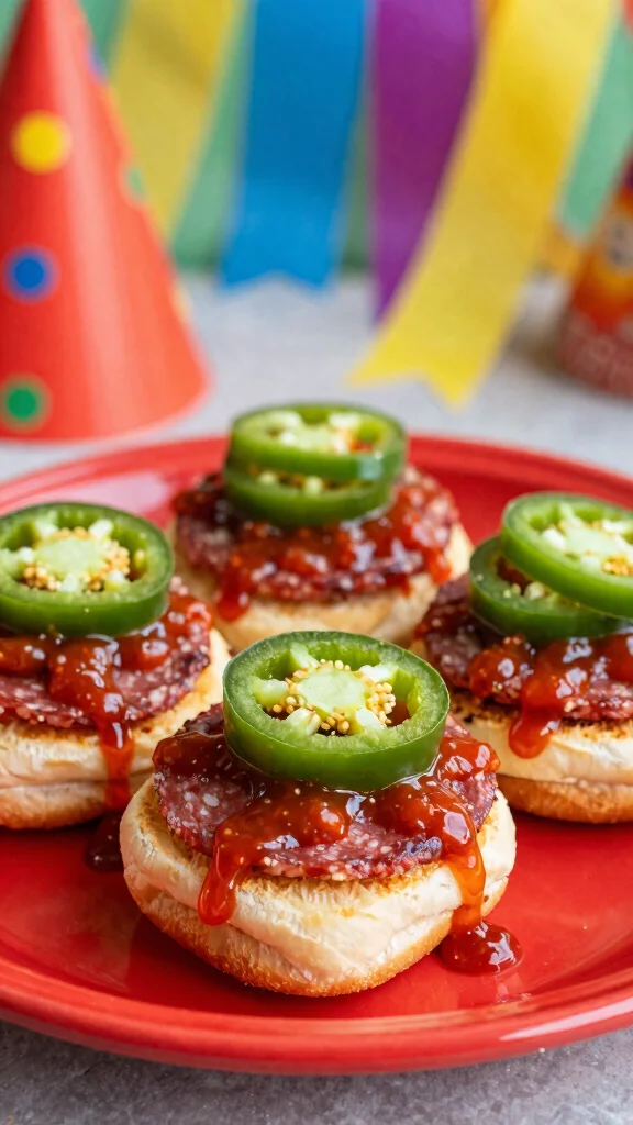 12 Salami Sliders Recipes with Hawaiian Rolls for Savory Party Food and Easy Snacks - 2. Spicy Salami and Jalapeño Sliders 1
