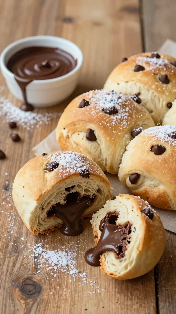 12 School Yeast Rolls Recipes That Taste Just Like the Cafeteria Favorite - 10. Chocolate Chip Yeast Rolls 1