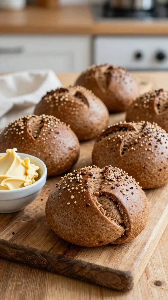 12 School Yeast Rolls Recipes That Taste Just Like the Cafeteria Favorite - 6. Whole Wheat Yeast Rolls 1