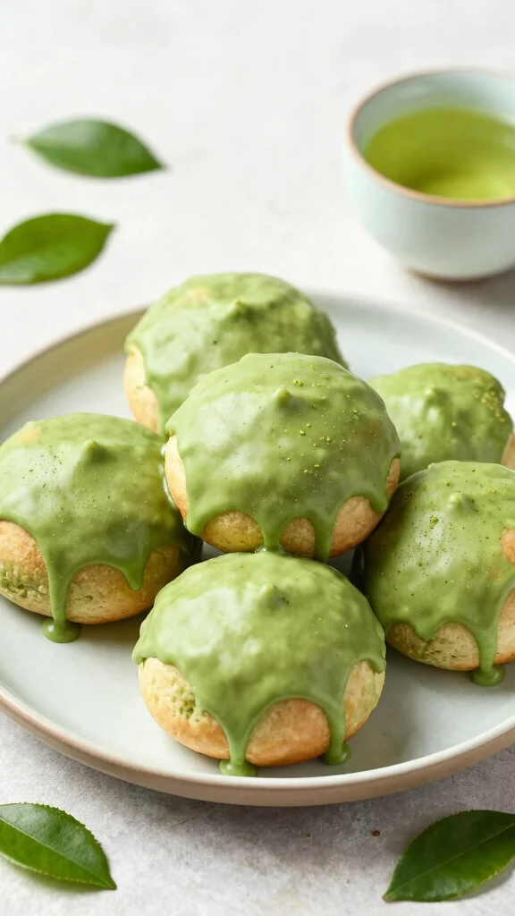 12 Sticky Buns with Cinnamon Rolls Ideas for Extra Gooey and Irresistible Treats - 12. Matcha Green Tea Sticky Buns 1