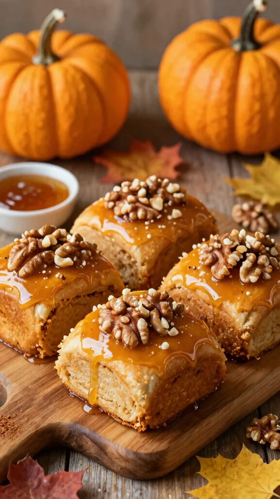 12 Sticky Buns with Cinnamon Rolls Ideas for Extra Gooey and Irresistible Treats - 4. Pumpkin Spice Sticky Buns 1