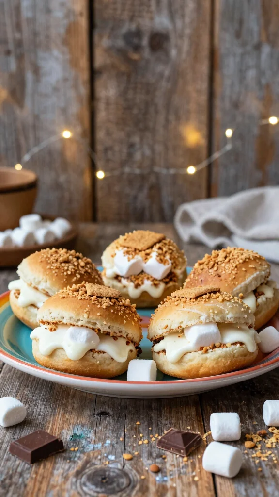 12 Sticky Buns with Cinnamon Rolls Ideas for Extra Gooey and Irresistible Treats - 7. S’mores Sticky Buns 1