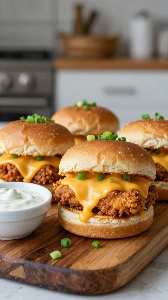 13 Chicken Sliders Recipes with Hawaiian Rolls That Are Easy, Cheesy, and Delicious - 1. Classic Cheesy Chicken Sliders 1