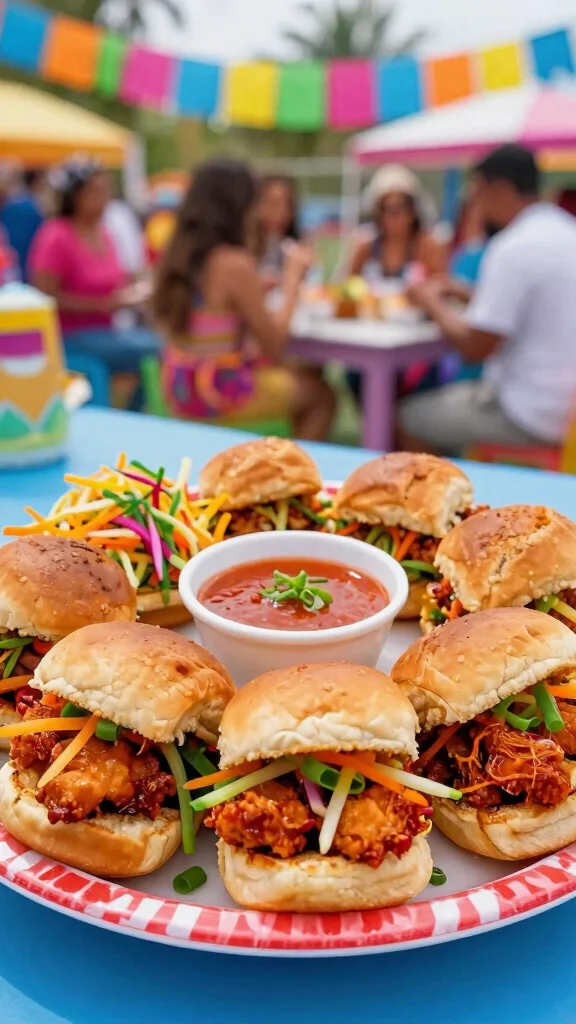 13 Chicken Sliders Recipes with Hawaiian Rolls That Are Easy, Cheesy, and Delicious - 11. Sweet Chili Chicken Sliders 1