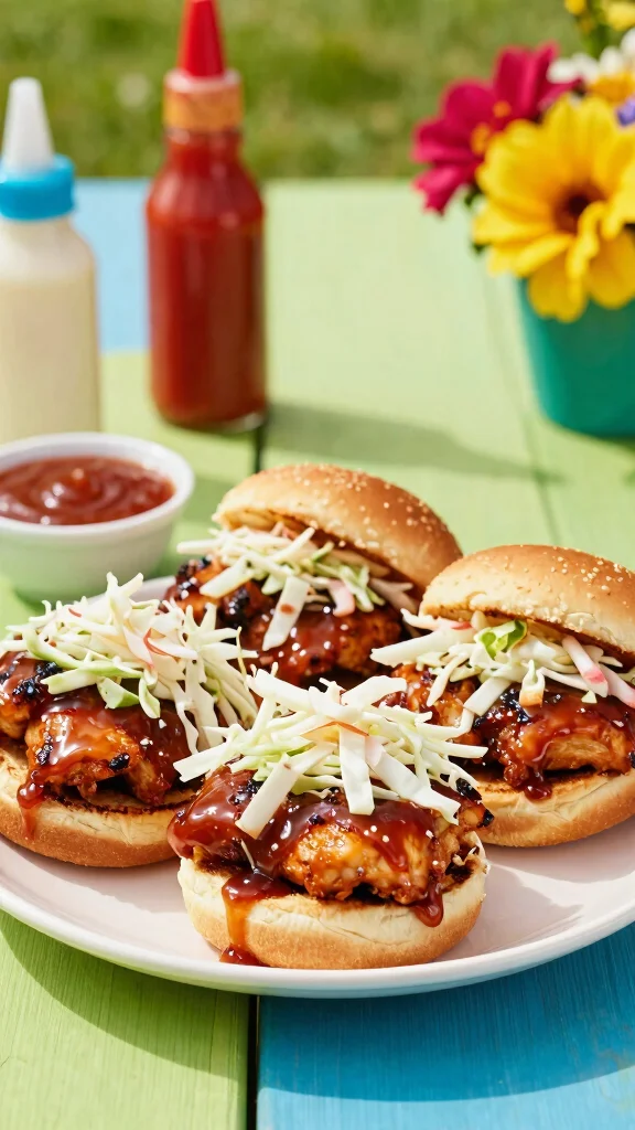 13 Chicken Sliders Recipes with Hawaiian Rolls That Are Easy, Cheesy, and Delicious - 2. BBQ Chicken Hawaiian Sliders 1