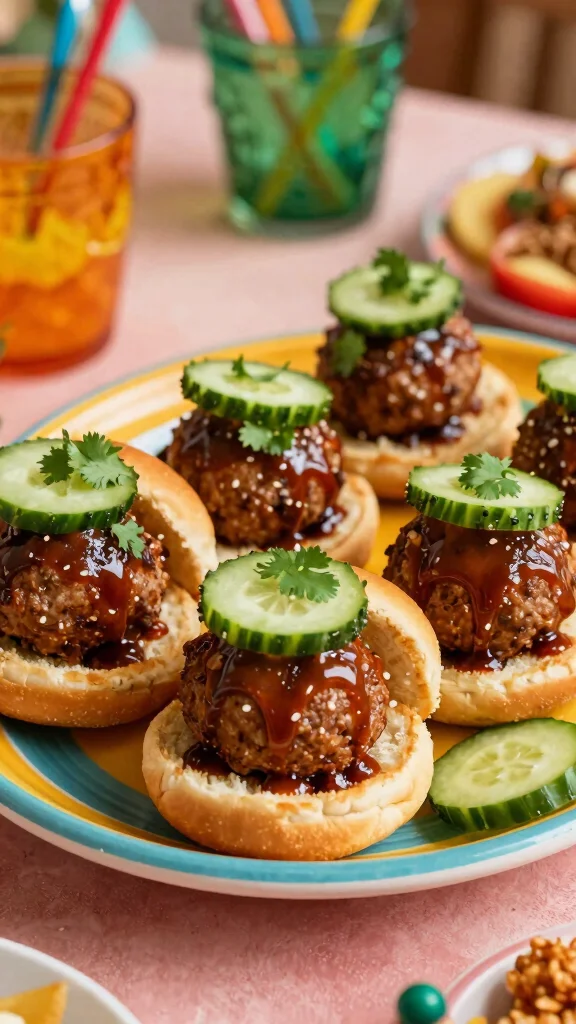 13 Easy Hawaiian Roll Sliders Recipes You'll Want to Make Again and Again - 11. Teriyaki Meatball Sliders 1
