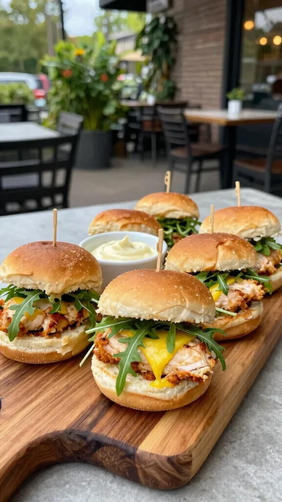 13 Easy Hawaiian Roll Sliders Recipes You'll Want to Make Again and Again - 12. Lemon Garlic Chicken Sliders 1