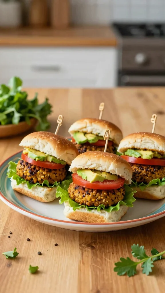 13 Easy Hawaiian Roll Sliders Recipes You'll Want to Make Again and Again - 13. Vegan Lentil Sliders 1