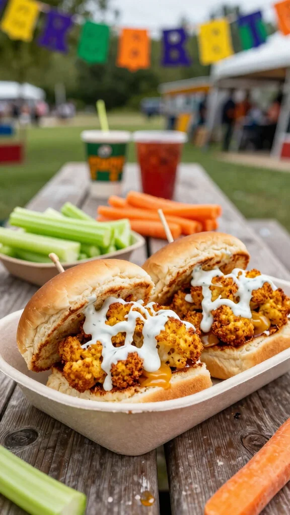 13 Easy Hawaiian Roll Sliders Recipes You'll Want to Make Again and Again - 6. Buffalo Cauliflower Sliders 1