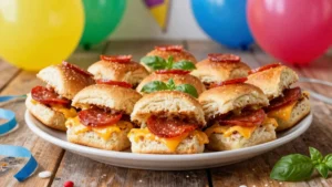 13 Pepperoni Sliders Recipes with Hawaiian Rolls for Easy Pizza-Inspired Party Food