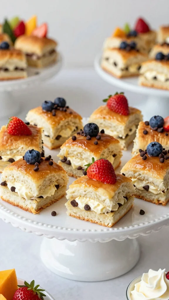 13 Pizza Sliders Recipes with Hawaiian Rolls That Everyone Will Want Seconds Of - 13. Dessert Pizza Sliders 1