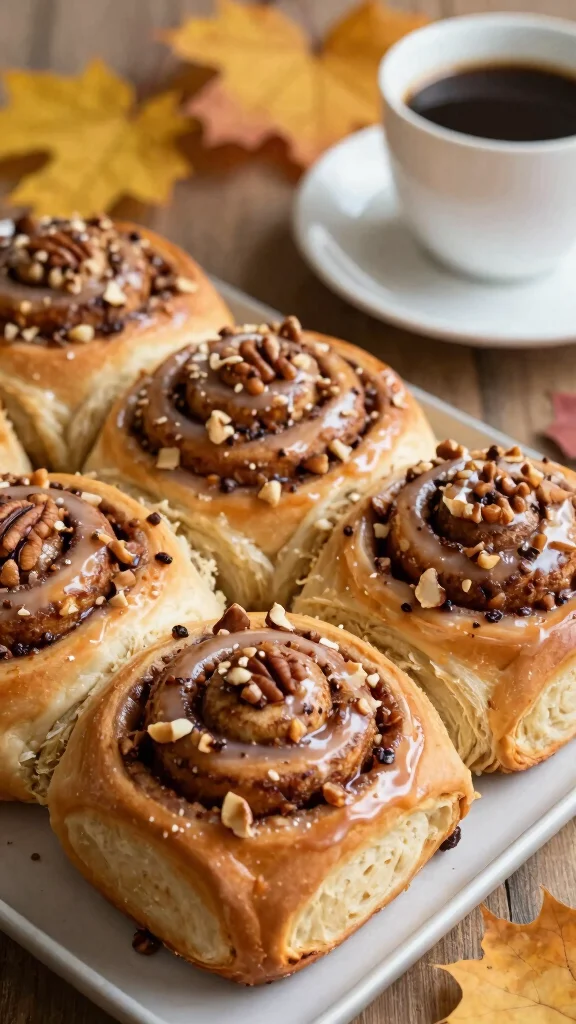 13 Sourdough Discard Cinnamon Rolls Recipes for Soft, Sweet, Bakery-Style Bakes - 7. Maple Pecan Sourdough Cinnamon Rolls 1