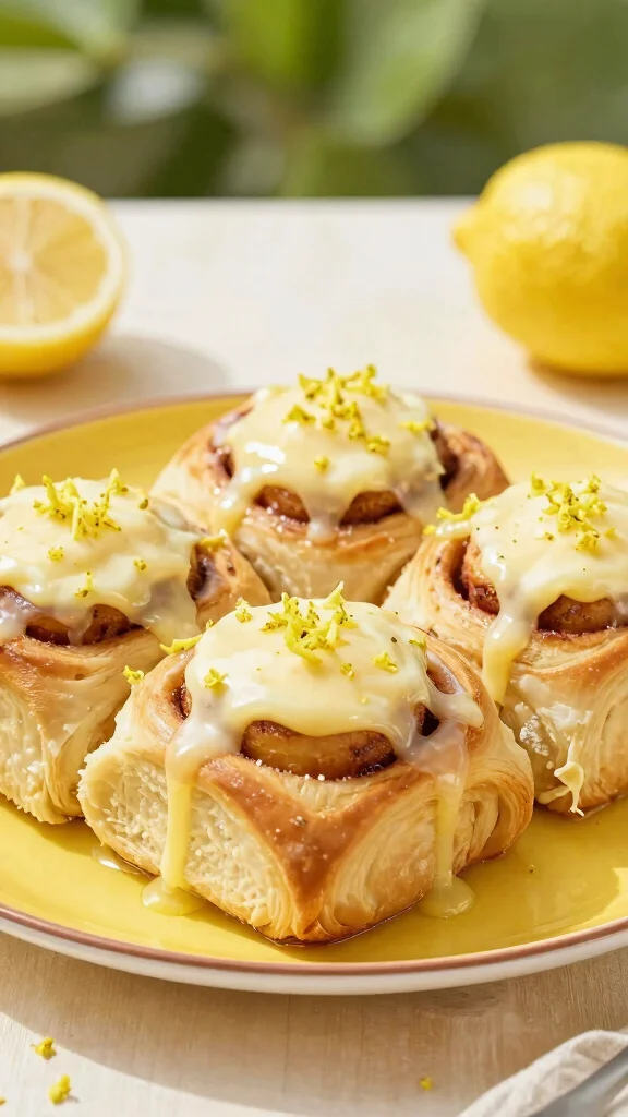 13 Sourdough Discard Cinnamon Rolls Recipes for Soft, Sweet, Bakery-Style Bakes - 9. Lemon Cream Cheese Sourdough Cinnamon Rolls 1