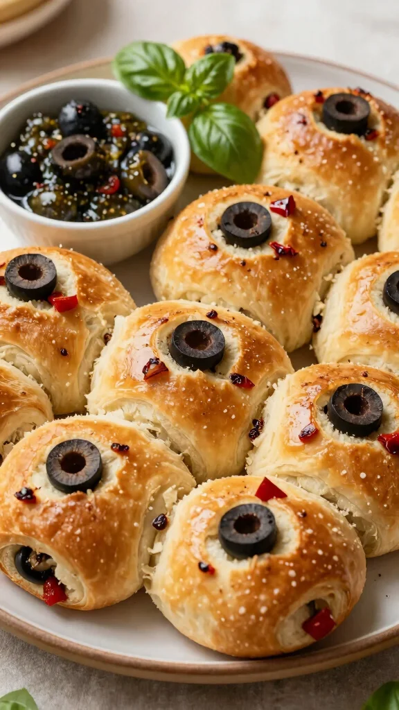 13 Sourdough Discard Dinner Rolls Recipes for Soft, Flavorful, No-Waste Baking - 10. Black Olive and Roasted Red Pepper Sourdough Discard Rolls 1