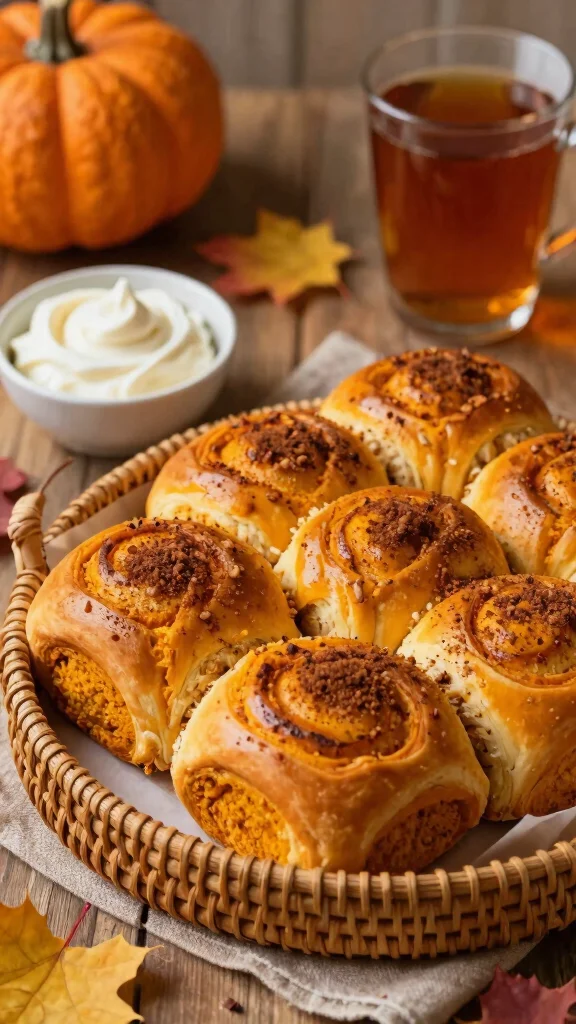 13 Sourdough Discard Dinner Rolls Recipes for Soft, Flavorful, No-Waste Baking - 11. Pumpkin Spice Sourdough Discard Rolls 1