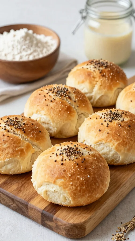 13 Sourdough Discard Dinner Rolls Recipes for Soft, Flavorful, No-Waste Baking - 13. Gluten-Free Sourdough Discard Rolls 1