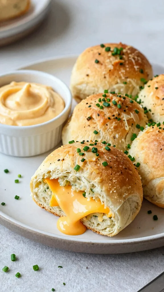13 Sourdough Discard Dinner Rolls Recipes for Soft, Flavorful, No-Waste Baking - 4. Cheddar and Chive Sourdough Discard Rolls 1