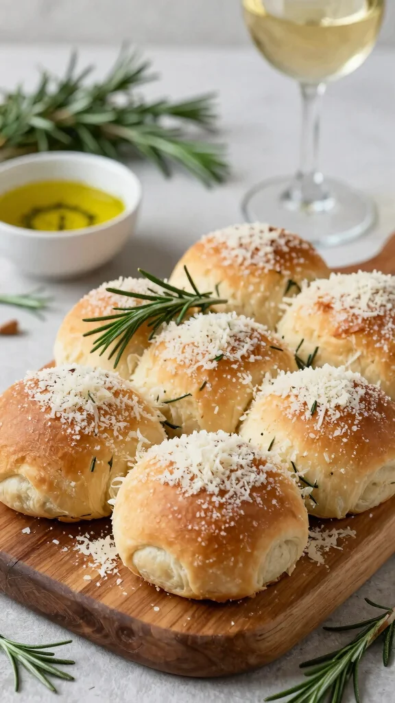 13 Sourdough Discard Dinner Rolls Recipes for Soft, Flavorful, No-Waste Baking - 6. Parmesan and Rosemary Sourdough Discard Rolls 1