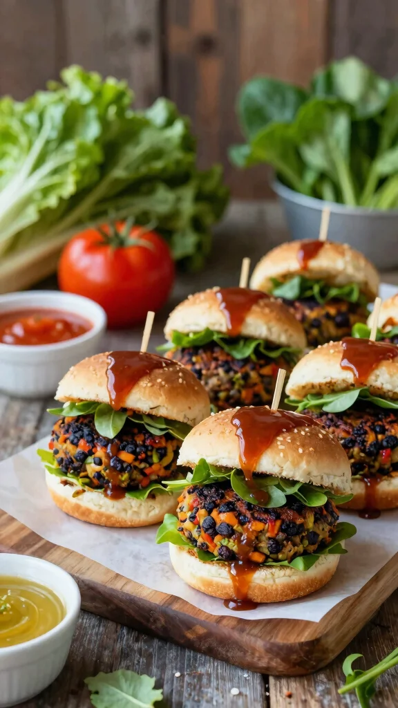 14 BBQ Sliders Recipes with Hawaiian Rolls for Sweet, Smoky, and Easy Meals - 10. BBQ Veggie Sliders 1