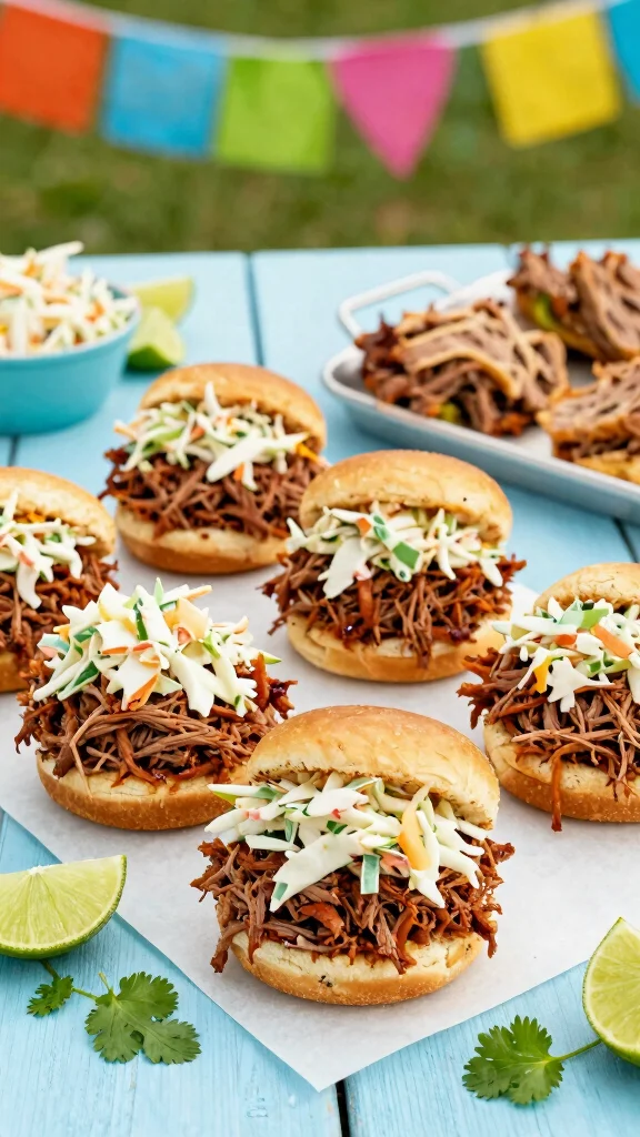 14 BBQ Sliders Recipes with Hawaiian Rolls for Sweet, Smoky, and Easy Meals - 7. Chipotle BBQ Pulled Pork Sliders 1