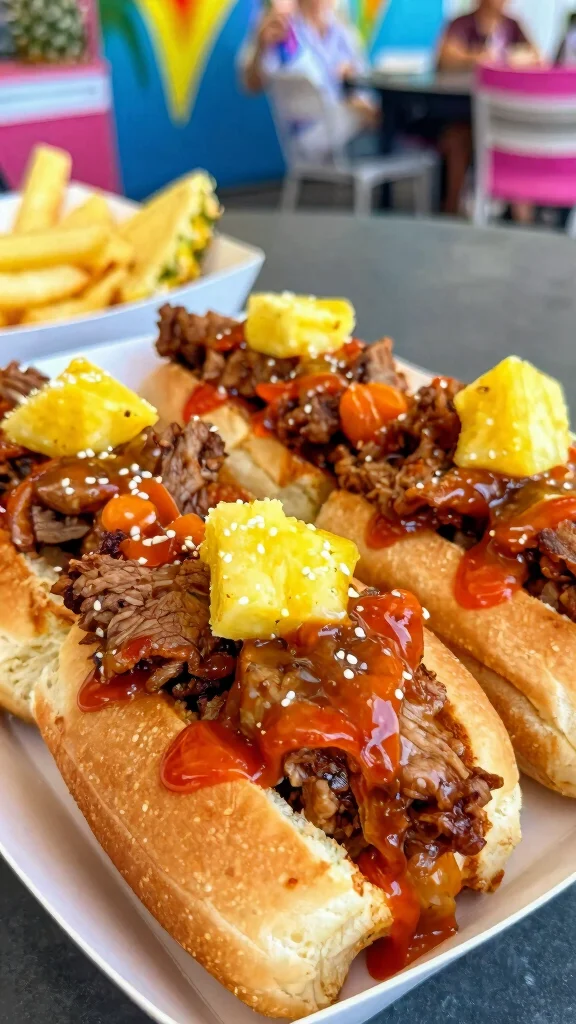 14 Baked Sliders Recipes with Hawaiian Rolls for Easy Make-Ahead Meals and Parties - 10. Sweet and Sour Pork Sliders 1