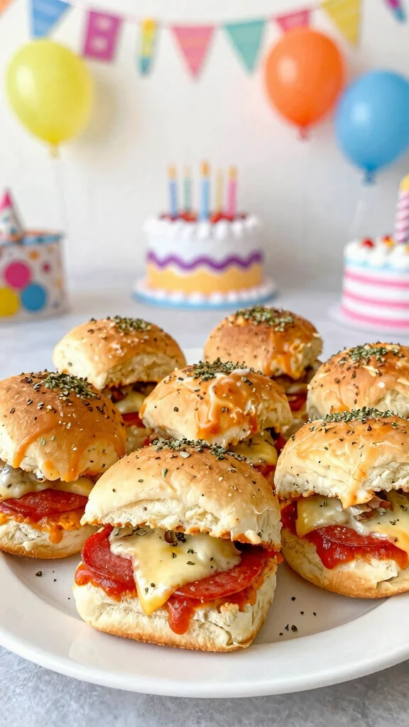 14 Baked Sliders Recipes with Hawaiian Rolls for Easy Make-Ahead Meals and Parties - 3. Pizza Sliders 1