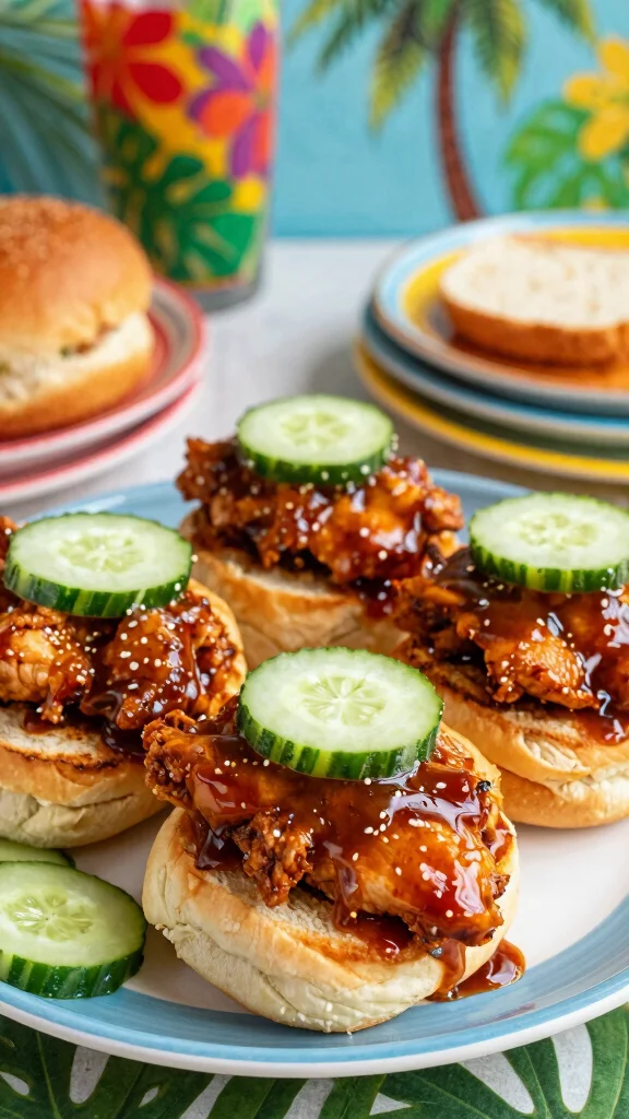14 Baked Sliders Recipes with Hawaiian Rolls for Easy Make-Ahead Meals and Parties - 8. Teriyaki Chicken Sliders 1