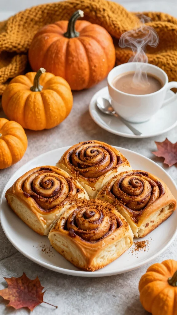 14 Bread Machine Cinnamon Rolls Recipes for Soft, Fluffy, Bakery-Style Treats - 2. Pumpkin Spice Cinnamon Rolls 1