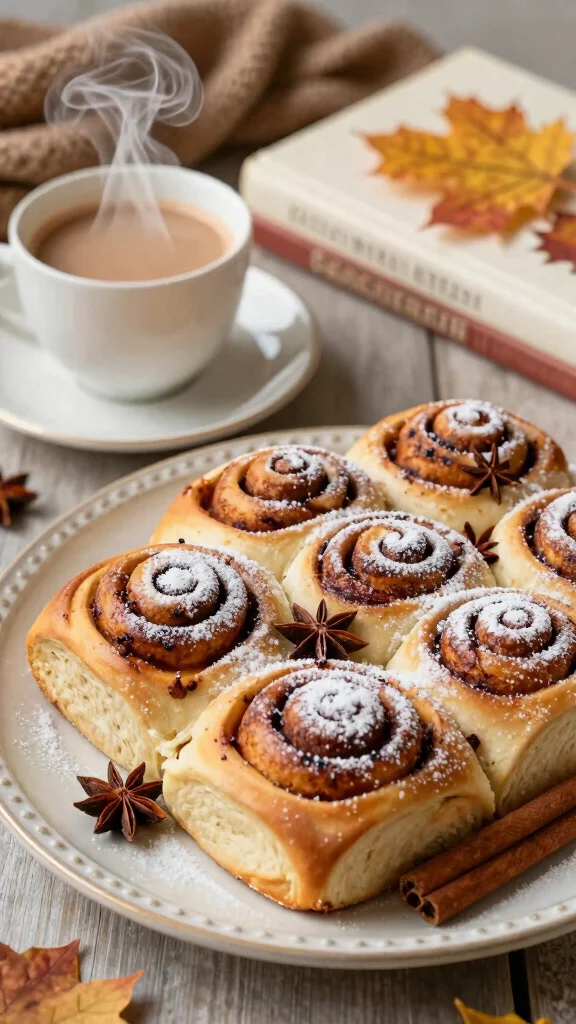 14 Bread Machine Cinnamon Rolls Recipes for Soft, Fluffy, Bakery-Style Treats - 7. Chai-Spiced Cinnamon Rolls 1