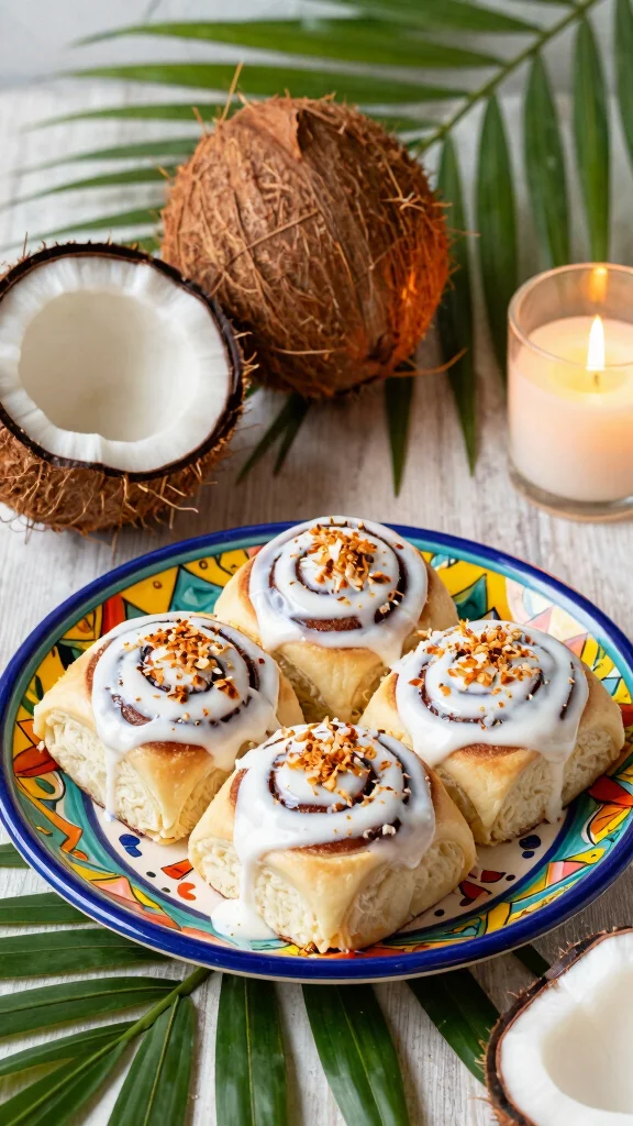 14 Bread Machine Cinnamon Rolls Recipes for Soft, Fluffy, Bakery-Style Treats - 8. Coconut Cream Cinnamon Rolls 1