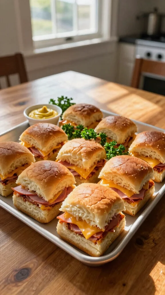 14 Easy Sliders Recipes with Hawaiian Rolls for Quick Family Meals - 1. Classic Ham and Cheese Sliders 1