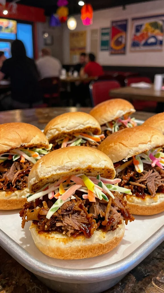 14 Easy Sliders Recipes with Hawaiian Rolls for Quick Family Meals - 12. Asian Pulled Pork Sliders 1