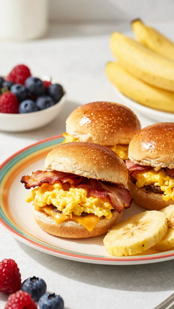 14 Easy Sliders Recipes with Hawaiian Rolls for Quick Family Meals - 7. Breakfast Sliders 1