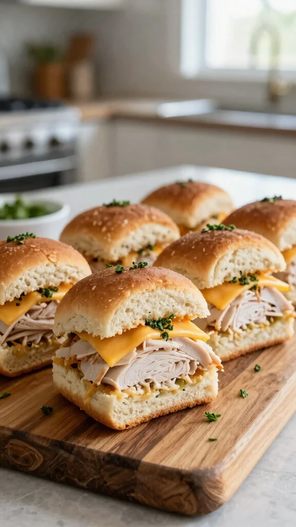 14 Easy Sliders Recipes with Hawaiian Rolls for Quick Family Meals - 8. Turkey and Cheese Sliders 1