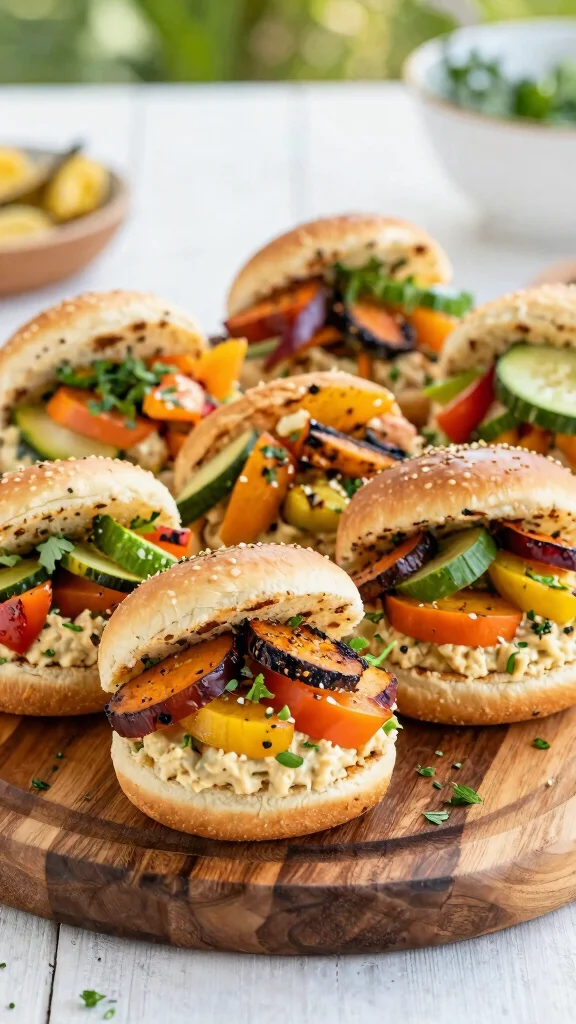 14 Easy Sliders Recipes with Hawaiian Rolls for Quick Family Meals - 9. Veggie Sliders 1