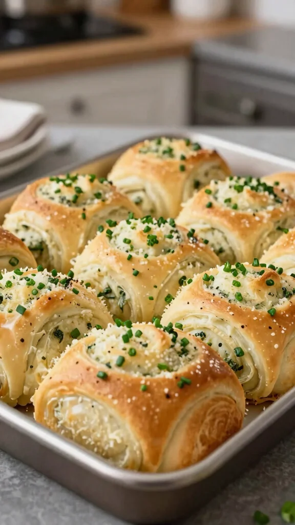 14 Homemade Dinner Rolls Recipes That Are Soft, Buttery, and Perfect for Any Meal - 11. Asiago Cheese and Chive Rolls 1