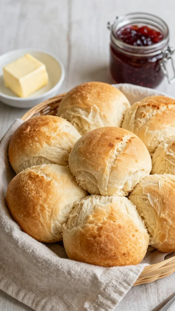 14 Homemade Dinner Rolls Recipes That Are Soft, Buttery, and Perfect for Any Meal - 14. Classic White Dinner Rolls 1