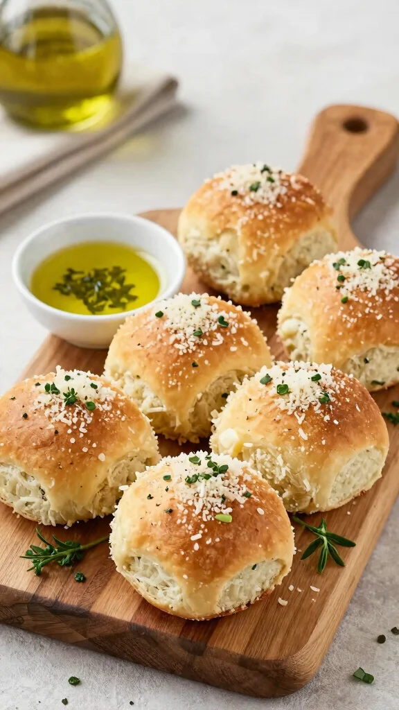 14 Homemade Dinner Rolls Recipes That Are Soft, Buttery, and Perfect for Any Meal - 5. Parmesan Herb Dinner Rolls 1