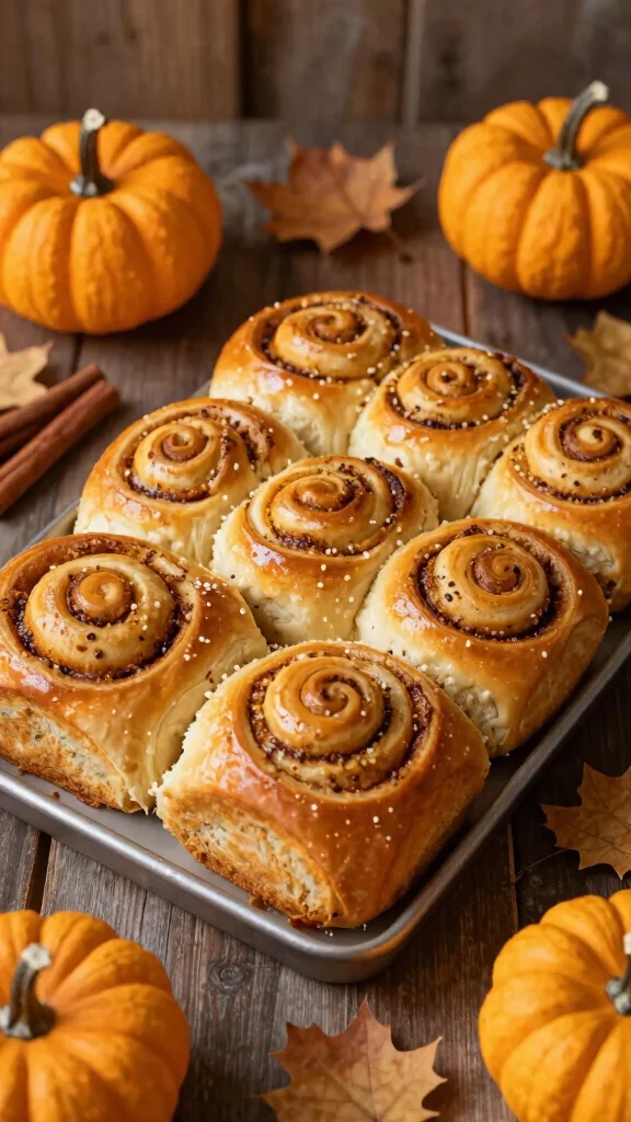 14 Homemade Dinner Rolls Recipes That Are Soft, Buttery, and Perfect for Any Meal - 7. Pumpkin Spice Dinner Rolls 1