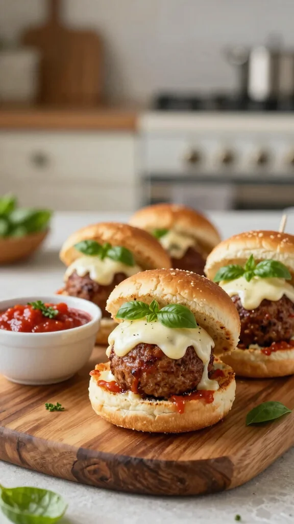 14 Meatball Sliders Recipes with Hawaiian Rolls for Hearty and Cheesy Comfort Food - 1. Classic Italian Meatball Sliders 1