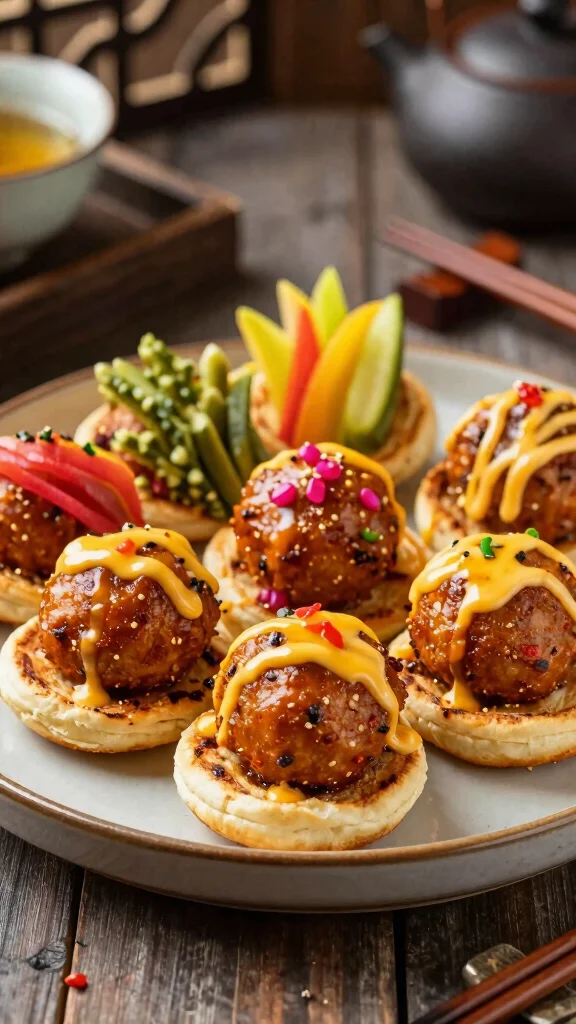 14 Meatball Sliders Recipes with Hawaiian Rolls for Hearty and Cheesy Comfort Food - 5. Asian Ginger Soy Meatball Sliders 1