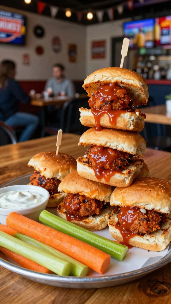 14 Meatball Sliders Recipes with Hawaiian Rolls for Hearty and Cheesy Comfort Food - 6. Buffalo Chicken Meatball Sliders 1