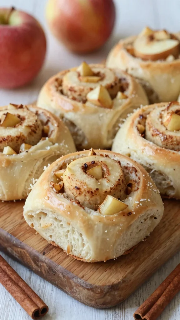 14 Sourdough Starter Cinnamon Rolls Recipes for Soft, Tangy, Homemade Goodness - 3. Apple Cinnamon Sourdough Rolls 1