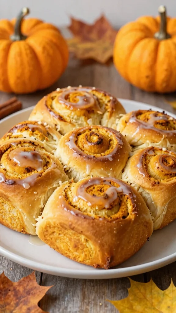 14 Sourdough Starter Cinnamon Rolls Recipes for Soft, Tangy, Homemade Goodness - 5. Pumpkin Spice Sourdough Rolls 1