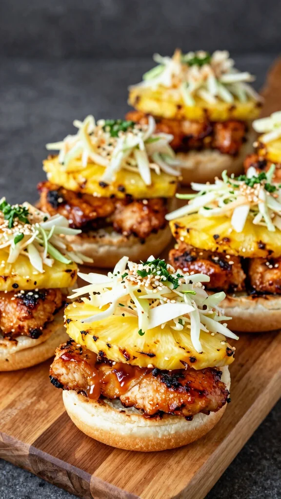 15 Burger Sliders Recipes with Hawaiian Rolls for Juicy, Cheesy, Crowd-Pleasing Bites - 10. Teriyaki Chicken Sliders 1
