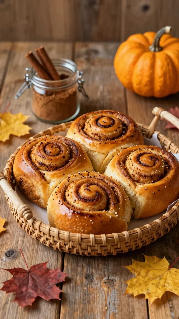 15 Easy Yeast Rolls Recipes for Soft, Fluffy, Homemade Bread Everyone Will Love - 4. Pumpkin Spiced Yeast Rolls 1